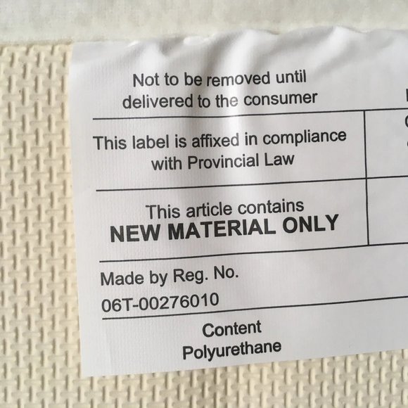 new IVORY 21x24" MICRODRY Modern Quilted Memory Foam Contour Rug - Picture 5 of 7